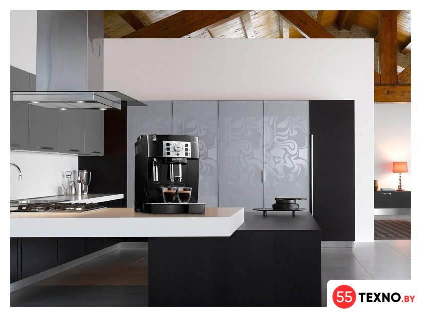 Кофемашина DeLonghi Magnifica S ECAM 22.110.B - Изображение №7 — Интернет-магазин 55texno.by