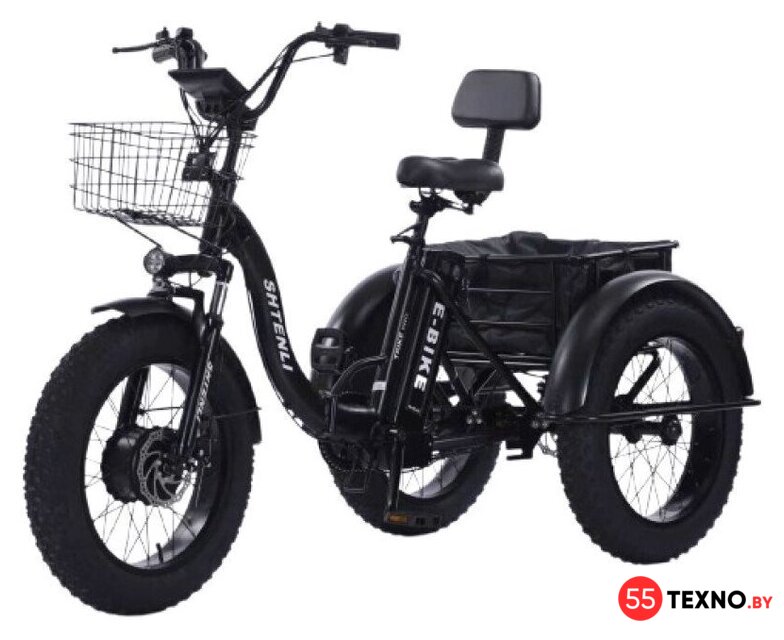 Электровелосипед Shtenli Trike PRO li-on 48/10.4 - Изображение №1 — Интернет-магазин 55texno.by