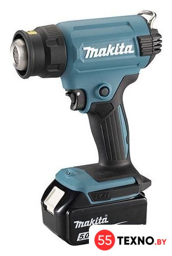 Промышленный фен Makita DHG180RT1J (с 1-им АКБ) - Изображение №2 — Интернет-магазин 55texno.by