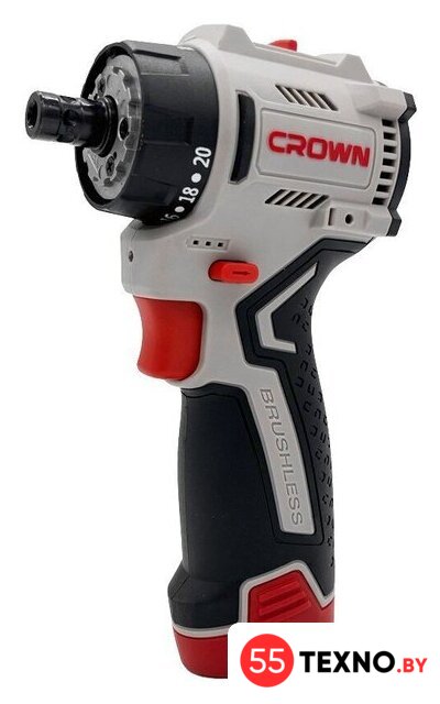 Дрель-шуруповерт Crown CT21129HQX-2 BMC (с 2-мя АКБ, кейс) - Изображение №3 — Интернет-магазин 55texno.by