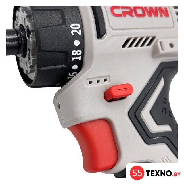 Дрель-шуруповерт Crown CT21129HQX-2 BMC (с 2-мя АКБ, кейс) - Изображение №9 — Интернет-магазин 55texno.by