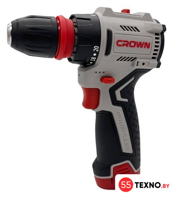 Дрель-шуруповерт Crown CT21129HQX-2 BMC (с 2-мя АКБ, кейс) - Изображение №12 — Интернет-магазин 55texno.by