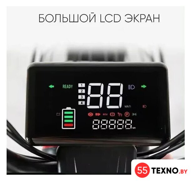 Электроскутер AVM Delta Pro (синий) - Изображение №9 — Интернет-магазин 55texno.by