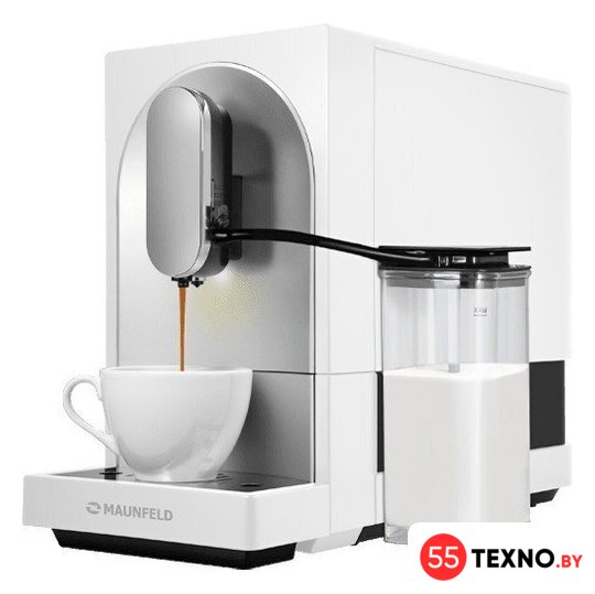 Кофемашина MAUNFELD MF-A8021CWH - Изображение №1 — Интернет-магазин 55texno.by