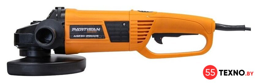 Угловая шлифмашина Partisan AG230-2550DS - Изображение №3 — Интернет-магазин 55texno.by