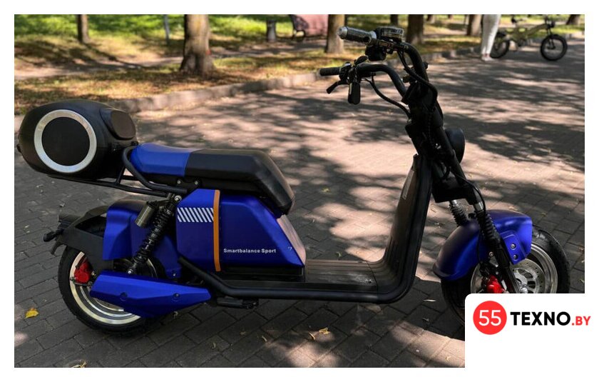 Электроскутер Smart Balance Sport 2024 (синий) - Изображение №1 — Интернет-магазин 55texno.by