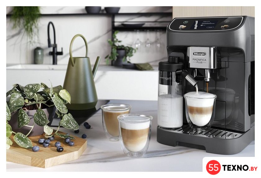 Кофемашина DeLonghi Magnifica Plus ECAM320.61.G - Изображение №7 — Интернет-магазин 55texno.by