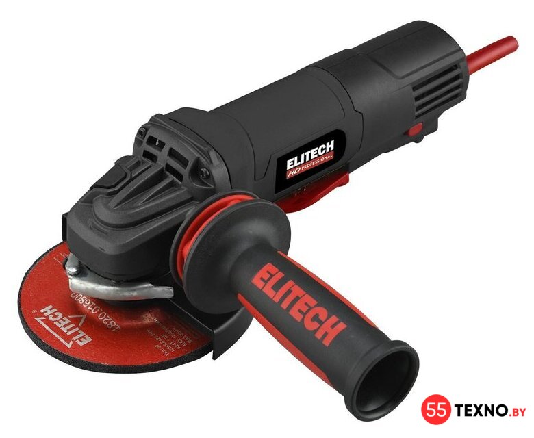 Угловая шлифмашина ELITECH AG 1212E E2213.049.00 - Изображение №1 — Интернет-магазин 55texno.by