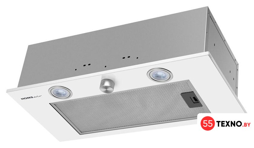 Кухонная вытяжка HOMSair Camelia Power 60RD (белый) - Изображение №1 — Интернет-магазин 55texno.by