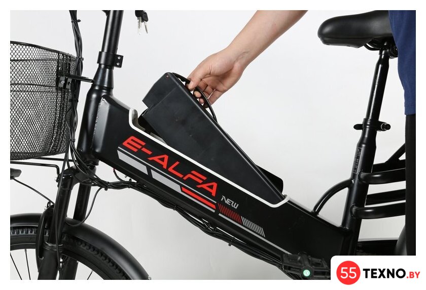 Электровелосипед SameBike Е-Alfa New SB-E-ALFA500-48/13 (черный) - Изображение №19 — Интернет-магазин 55texno.by