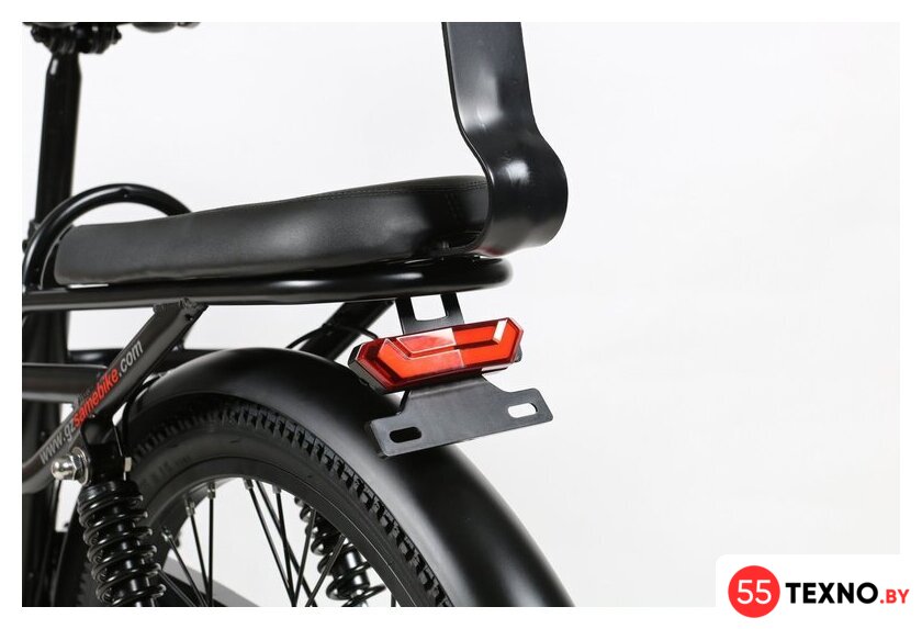 Электровелосипед SameBike Е-Alfa New SB-E-ALFA500-48/13 (черный) - Изображение №11 — Интернет-магазин 55texno.by