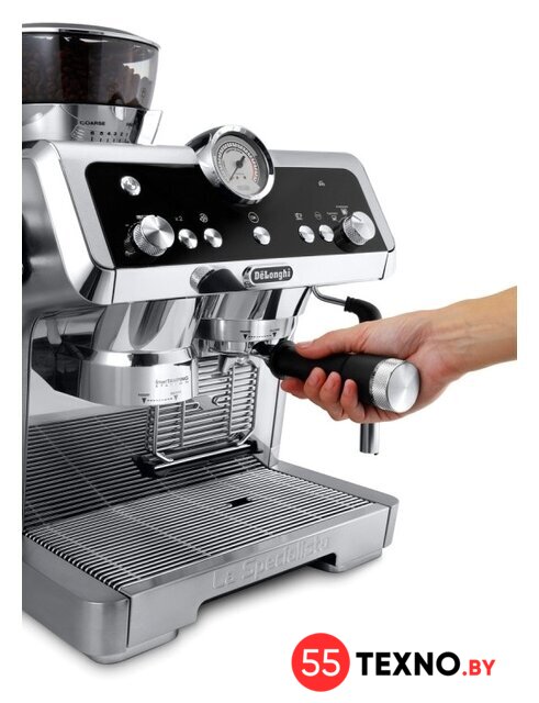 Рожковая кофеварка DeLonghi La Specialista EC 9335.M - Изображение №8 — Интернет-магазин 55texno.by