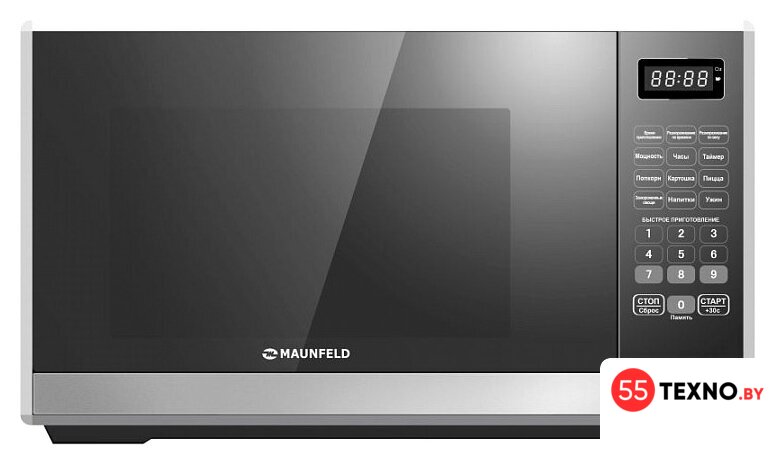 Микроволновая печь MAUNFELD MFSMO.20.7SGB - Изображение №1 — Интернет-магазин 55texno.by