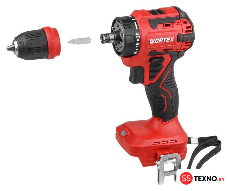 Дрель-шуруповерт Wortex BD 2025 LiSET ALL1 XLT 1325844 (с 2-мя АКБ, кейс) - Изображение №8 — Интернет-магазин 55texno.by