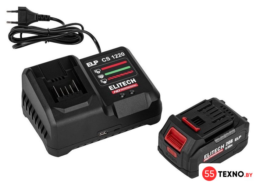 Перфоратор ELITECH CRH 2024BL HD (с 1-им АКБ, кейс) - Изображение №13 — Интернет-магазин 55texno.by