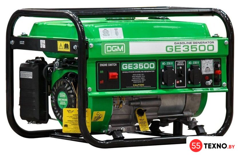 Бензиновый генератор DGM GE3500 - Изображение №1 — Интернет-магазин 55texno.by