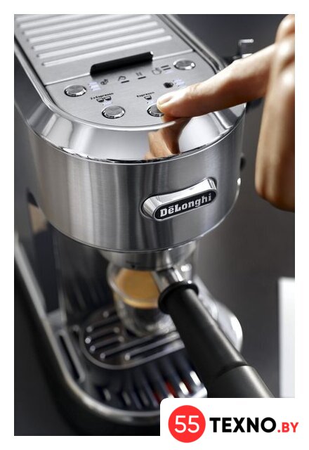 Рожковая кофеварка DeLonghi Dedica Maestro Plus EC950.M - Изображение №7 — Интернет-магазин 55texno.by
