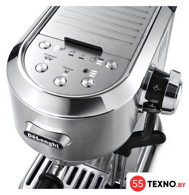 Рожковая кофеварка DeLonghi Dedica Maestro Plus EC950.M - Изображение №6 — Интернет-магазин 55texno.by