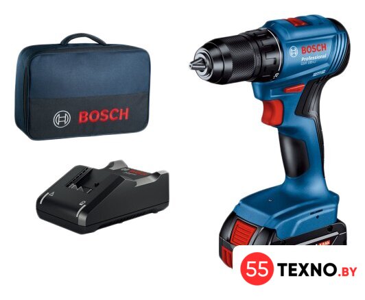 Дрель-шуруповерт Bosch GSR 185-LI Professional 06019K3005 (с 1-им АКБ, сумка) - Изображение №1 — Интернет-магазин 55texno.by