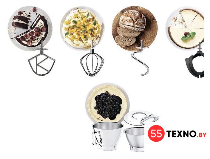 Кухонный процессор Kenwood Titanium Chef Baker KVC85.004SI - Изображение №6 — Интернет-магазин 55texno.by