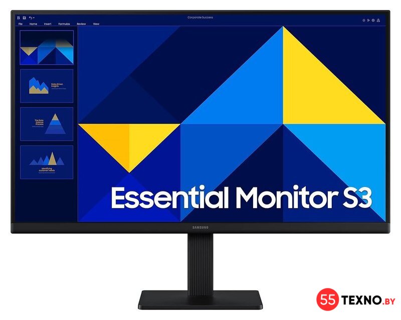 Монитор Samsung Essential S3 LS24D300GAIXCI - Изображение №1 — Интернет-магазин 55texno.by
