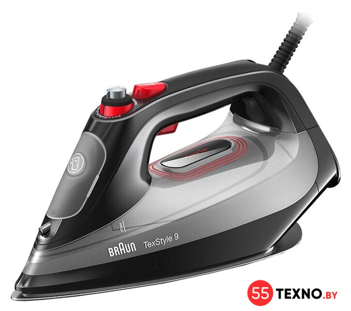 Утюг Braun TexStyle 9 SI 9281 BK - Изображение №1 — Интернет-магазин 55texno.by