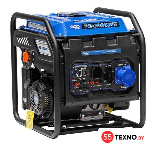 Бензиновый генератор ECO PE-7000RSI - Изображение №1 — Интернет-магазин 55texno.by