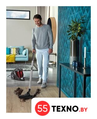 Пылесос Tefal Silence Force Cyclonic TW7233EA - Изображение №6 — Интернет-магазин 55texno.by