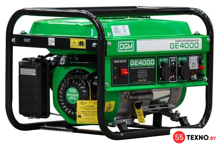 Бензиновый генератор DGM GE4000 - Изображение №1 — Интернет-магазин 55texno.by