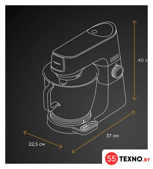 Кухонная машина Kenwood Titanium Chef Baker XL KVL85.004SI - Изображение №14 — Интернет-магазин 55texno.by