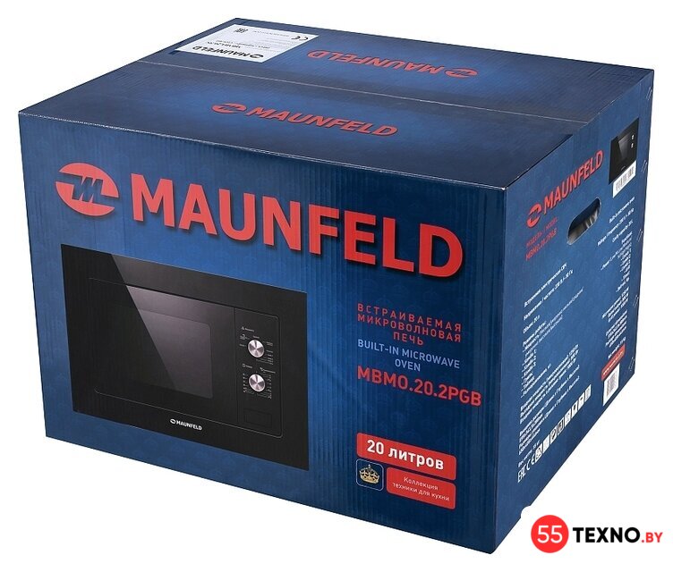 Микроволновая печь MAUNFELD MBMO.20.2PGB - Изображение №11 — Интернет-магазин 55texno.by