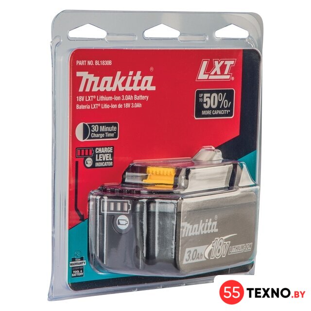 Аккумулятор Makita BL1830B (18В/3 а*ч) - Изображение №16 — Интернет-магазин 55texno.by