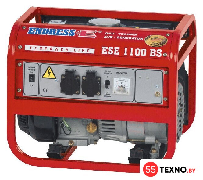 Бензиновый генератор ENDRESS ESE 1100 BS - Изображение №1 — Интернет-магазин 55texno.by