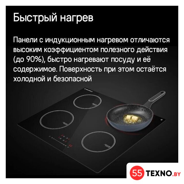 Варочная панель MAUNFELD CVI594STBK - Изображение №10 — Интернет-магазин 55texno.by