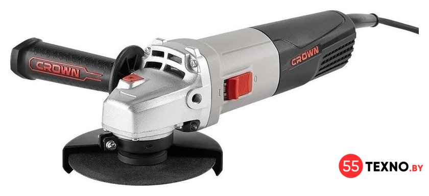 Угловая шлифмашина Crown CT13502-125VC - Изображение №6 — Интернет-магазин 55texno.by