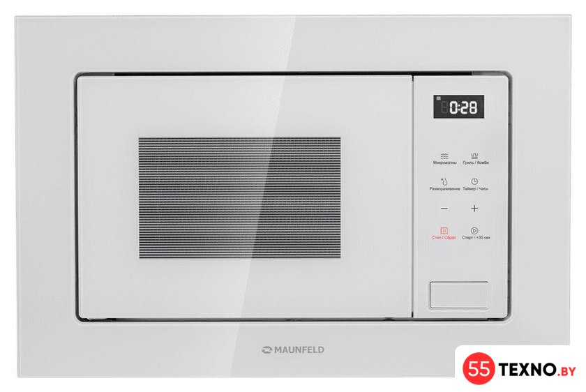 Микроволновая печь MAUNFELD MBMO820SGW10 - Изображение №1 — Интернет-магазин 55texno.by