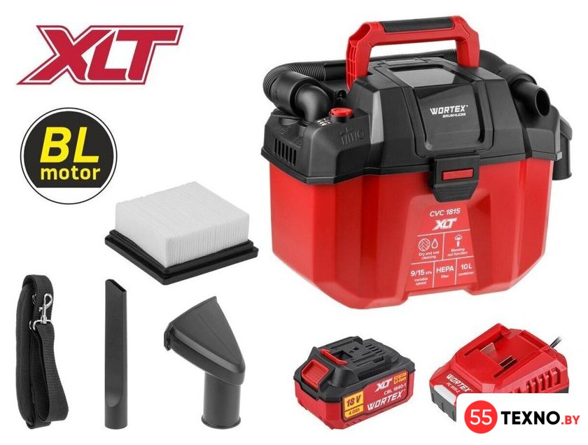 Пылесос Wortex CVC 1815 ALL1 XLT SET 2334162 (с 1-м АКБ) - Изображение №1 — Интернет-магазин 55texno.by