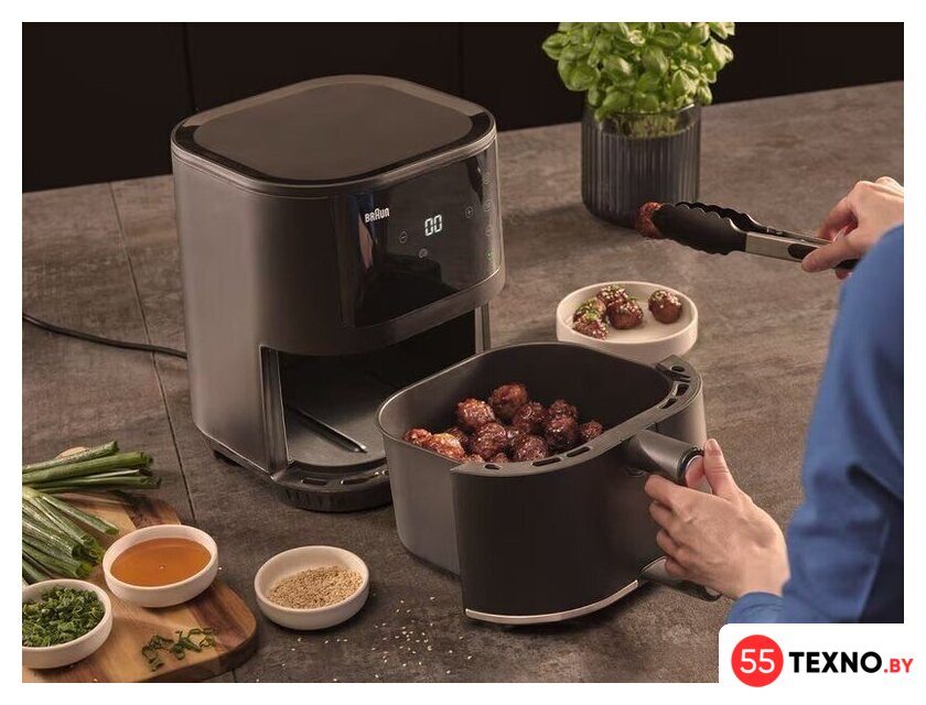 Аэрогриль (аэрофритюрница) Braun MultiFry 3 HF 3030 - Изображение №4 — Интернет-магазин 55texno.by