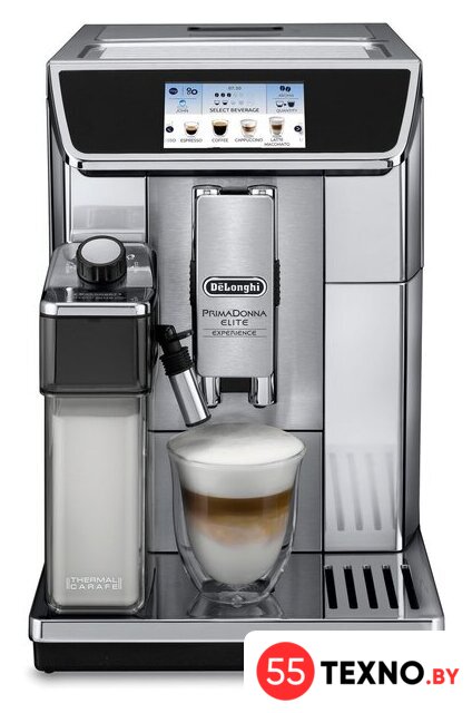 Кофемашина DeLonghi PrimaDonna Elite Experience ECAM 650.85.MS - Изображение №1 — Интернет-магазин 55texno.by