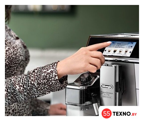 Кофемашина DeLonghi PrimaDonna Elite Experience ECAM 650.85.MS - Изображение №8 — Интернет-магазин 55texno.by