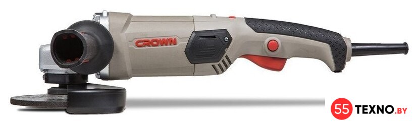 Угловая шлифмашина Crown CT13506-125VC - Изображение №4 — Интернет-магазин 55texno.by
