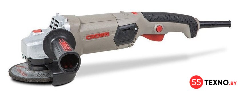 Угловая шлифмашина Crown CT13506-125VC - Изображение №1 — Интернет-магазин 55texno.by