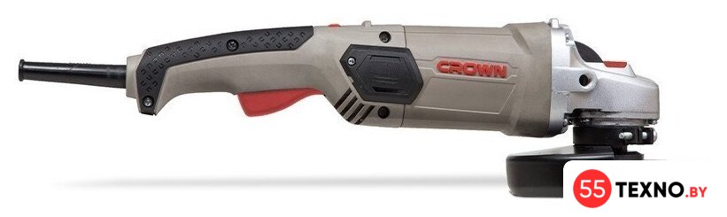 Угловая шлифмашина Crown CT13506-125VC - Изображение №2 — Интернет-магазин 55texno.by