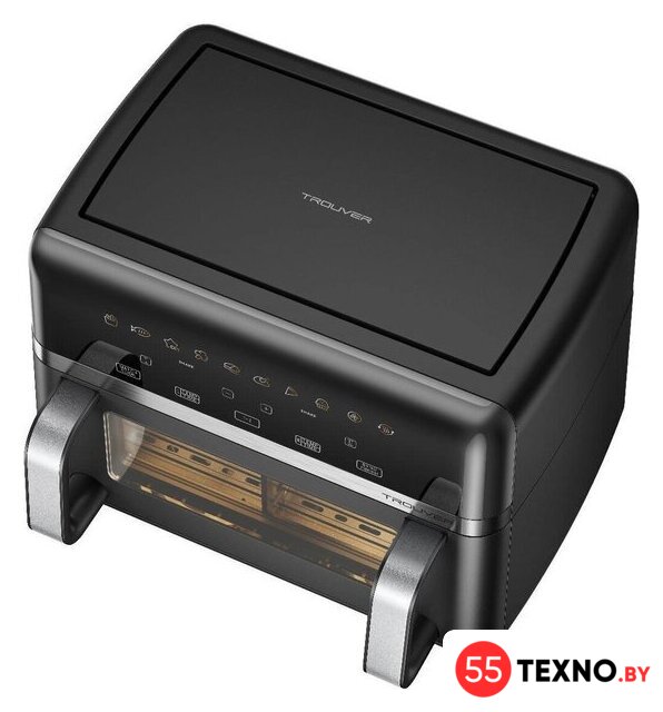 Аэрогриль (аэрофритюрница) Trouver FD20s Pro Black (черный) - Изображение №2 — Интернет-магазин 55texno.by