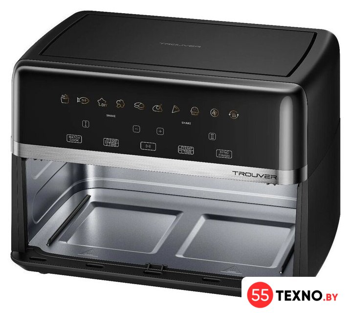 Аэрогриль (аэрофритюрница) Trouver FD20s Pro Black (черный) - Изображение №4 — Интернет-магазин 55texno.by