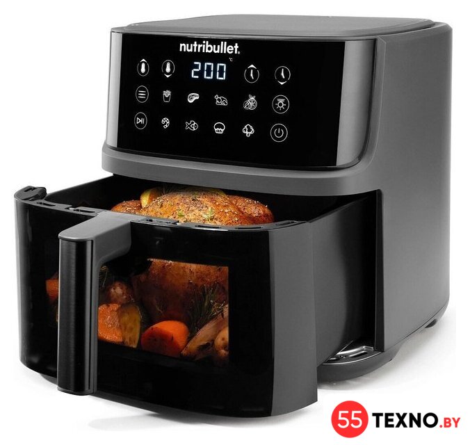 Аэрогриль (аэрофритюрница) NutriBullet NBA0811DG - Изображение №14 — Интернет-магазин 55texno.by