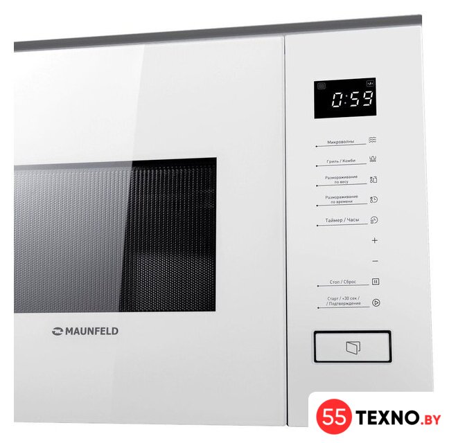 Микроволновая печь MAUNFELD MBMO820SGW09 - Изображение №3 — Интернет-магазин 55texno.by