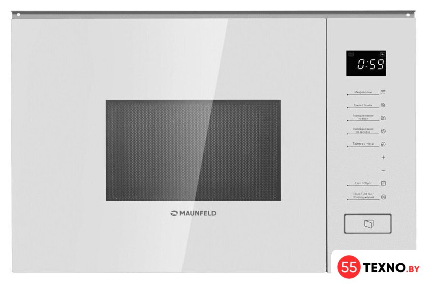 Микроволновая печь MAUNFELD MBMO820SGW09 - Изображение №1 — Интернет-магазин 55texno.by