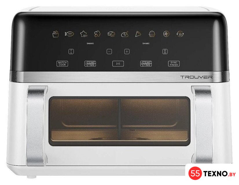 Аэрогриль (аэрофритюрница) Trouver FD20s Pro White (белый) - Изображение №1 — Интернет-магазин 55texno.by