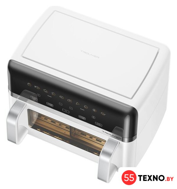 Аэрогриль (аэрофритюрница) Trouver FD20s Pro White (белый) - Изображение №3 — Интернет-магазин 55texno.by